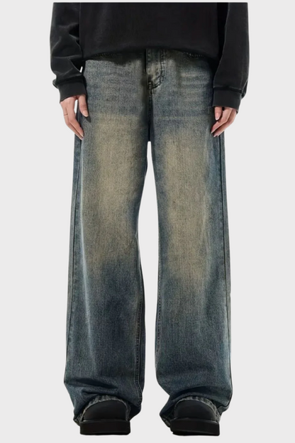 WASHED BAGGY JEANS