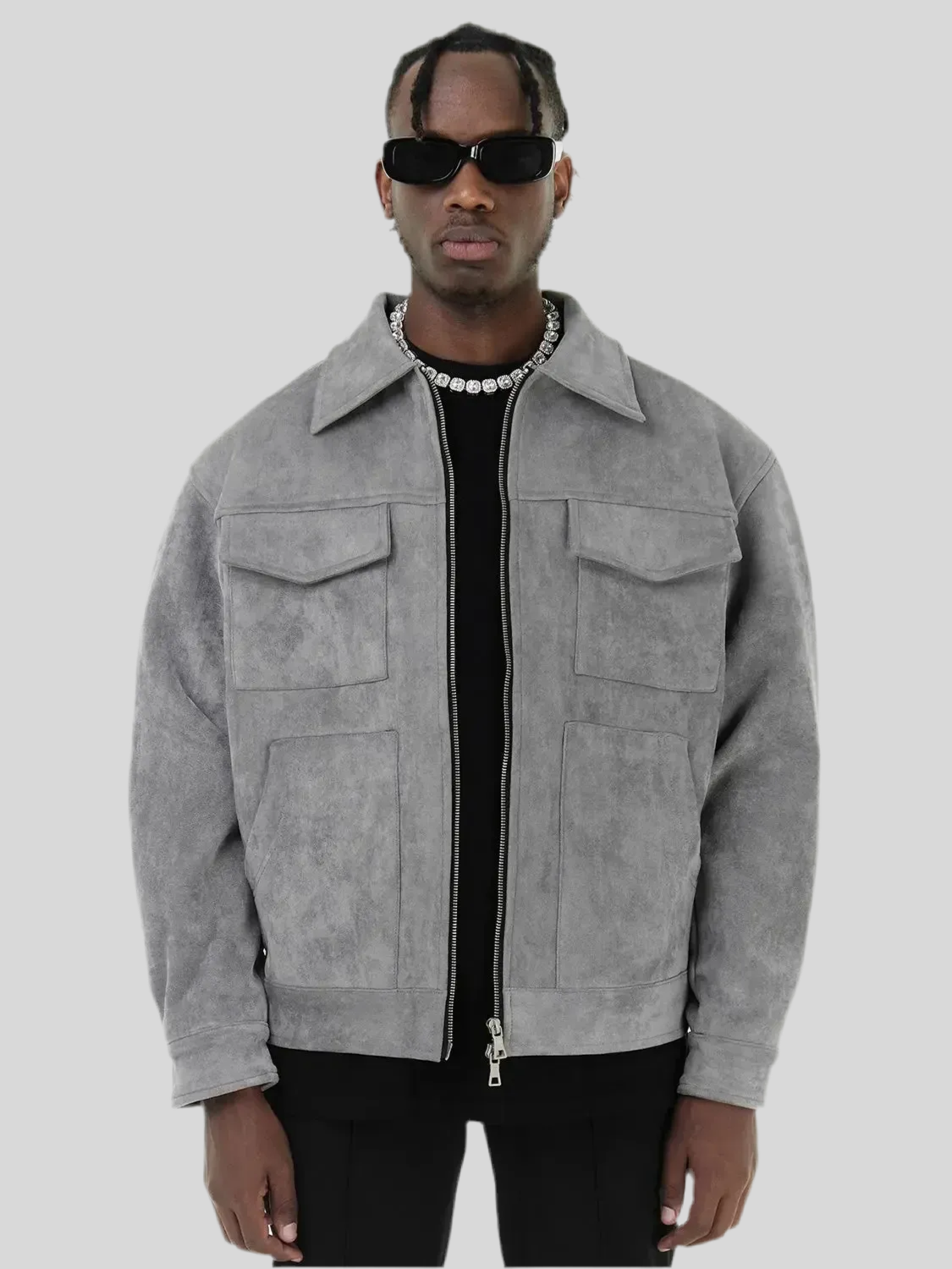 Essential Suede Jacket