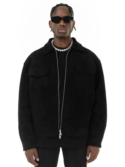 Essential Suede Jacket
